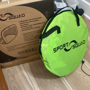 SOCCER NET Sport Squad  Practice Soccer Goal Set of 2  4 x 3 Ft